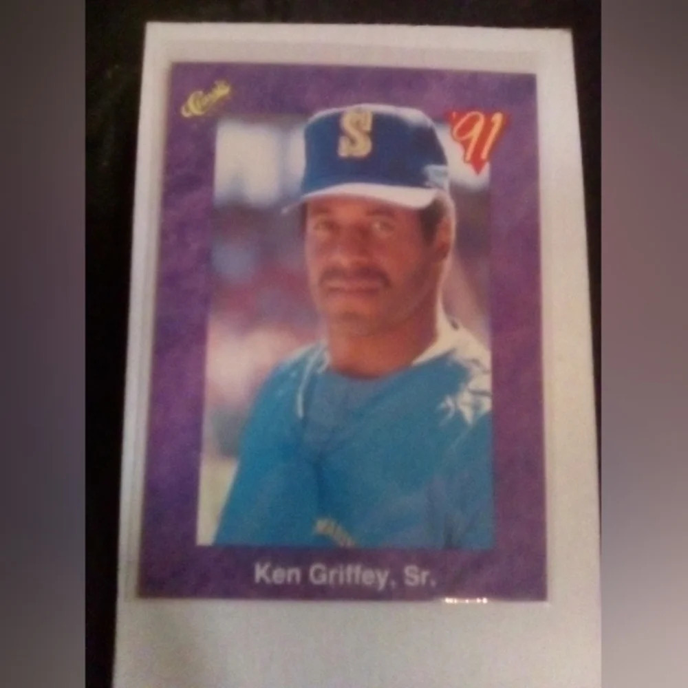Ken Griffey Sr. Baseball card